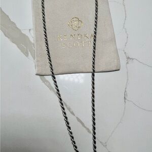 Silver Rope Chain Diamond Cut 925 Italy